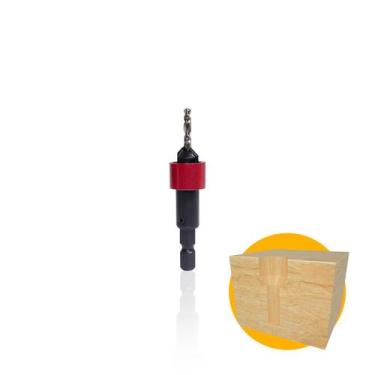 Imagem de Escariador Cônico F10mm Broca 3mm Haste Sextavada - Metali