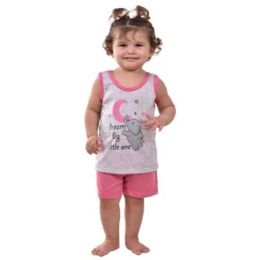 Imagem de Kit 3 Pijamas Infantil Curto Unissex Estampado Manga Curta - WLS Modas