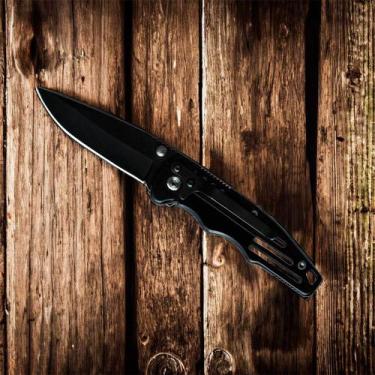 Imagem de Canivete Tático Retrátil De Bolso Faca Camping Pesca Caça - MIXTOU, 05