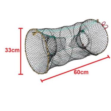 Imagem de Armadilha Covo Retratil Tipo Mola Traíra Piau Camarão Pesca - DE-YU, 3