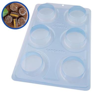 Imagem de 3 Formas De Acetato Silicone Pão De Mel Semi Profissional - BWB Embala