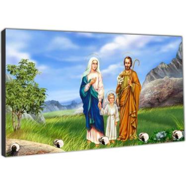 Imagem de Porta Chaves Sagrada Família Jesus Apóstolos Católico Religioso Organi