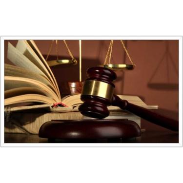 Imagem de Quadro Decorativo Advocacia Direito Advogado Escritórios Salas Moldura