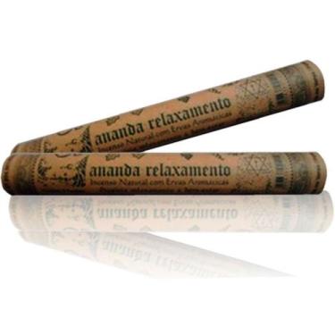 Imagem de Incenso Ananda  5 Rolinhos Com 9 Bastões Cada,  Natural