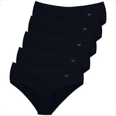 Imagem de Kit 5 Calcinhas Short Conforto A Laser Feminina Atacado - Básica Linda