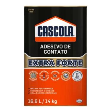 Imagem de Cola Adesivo de Contato 14Kg Cascola Extra Forte sem Toluol Henkel