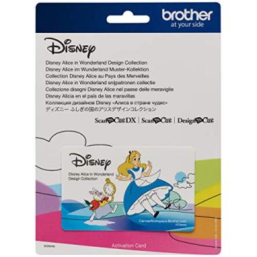 Imagem de Brother ScanNCut Coleção Disney Alice no País das Maravilhas CADSNP09, inclui 31 designs complexos, sem cor
