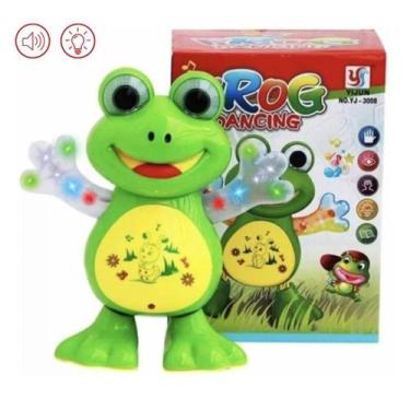 Imagem de Brinquedo Infantil Sapo Musical Dançarino Com Luz Som - Europio