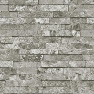 Imagem de Papel de Parede Essencial - Ess1058 B Tijolinho Cinza - Rolo Fechado d