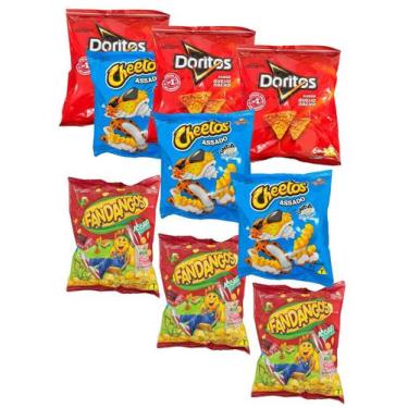 Imagem de Kit 550un Mini Elma Chips Doritos-Cheetos-Fandangos