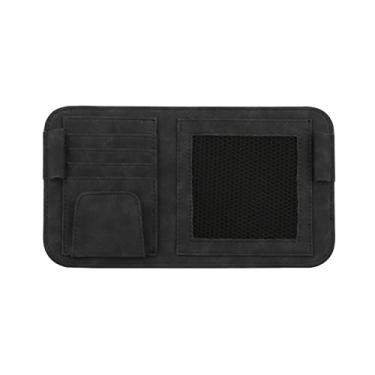 Imagem de Organizador de viseira de sol para carro, acessórios interiores automotivos, organizadores de bolso, acessórios de carro para interior feminino, itens de acessórios de interior de caminhão automotivo