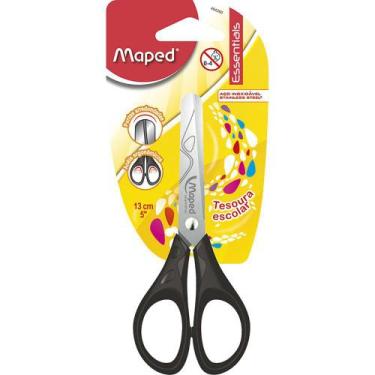 Imagem de Tesoura Escolar Essentials 13cm Preta - Maped