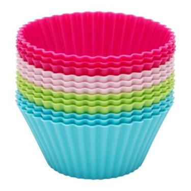 Imagem de Jogo De Formas Para Muffins Redondo 12 Peças 3817 - Mimo Style