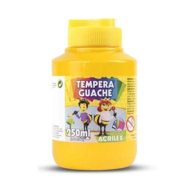 Imagem de Tinta Tempera Guache Acrilex 250ml Escolar Infantíl Escolha a Cor, AMA
