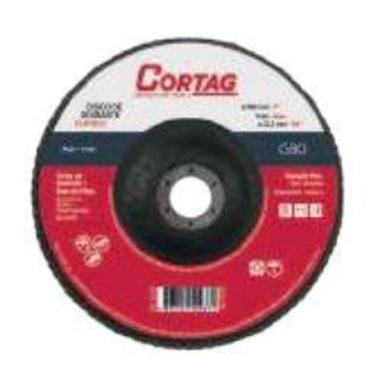 Imagem de Disco Flap Cortag 180mm X 22,2 7x7/8 Óxido De Alumínio Grão 60
