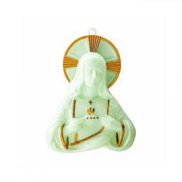 Imagem de Imagem Sagrado Coração de Maria mãe de Jesus Cristo Para Parede Fosfor