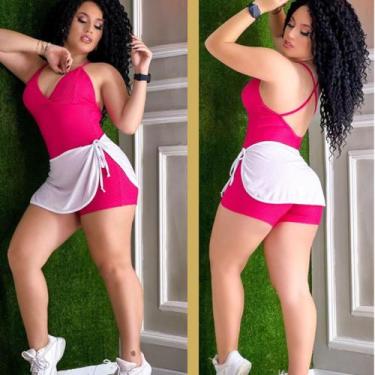 Imagem de Tapa Bumbum Academia Fitness De Amarrar Caminhada DryFit - Bella Valen