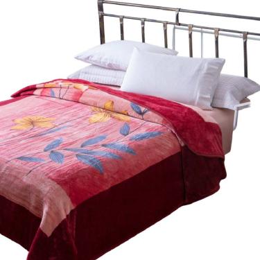 Imagem de Cobertor Kyor Plus Algarve 1,80m X 2,20m Vinho
