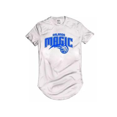 Imagem de Camiseta Longline Orlando Magic Shaquille Oneal Basquete