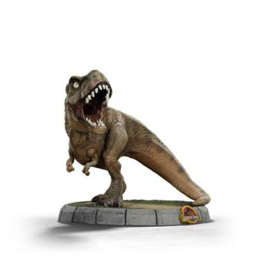 Imagem de T-Rex 30TH Anniversary Jurassic Park MiniCo Iron Studios