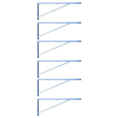Imagem de Cantoneira Reforçada Epoxi Soldada 40cm Com 6 unidades 509916857 EVALD