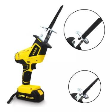 Imagem de Serra Elétrica Portátil Para Poda 21v Serra De Poda - bowvik-bomder