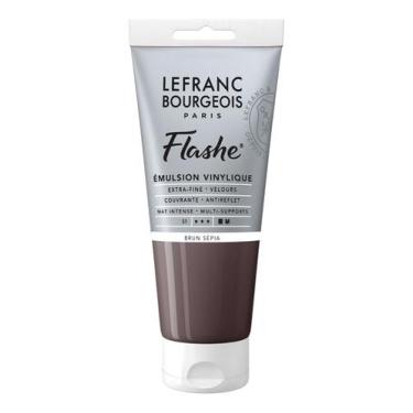 Imagem de Tinta Acrílica Flashe Lefranc 80ml S1 107 Sepia Brown - Lefranc Bourge