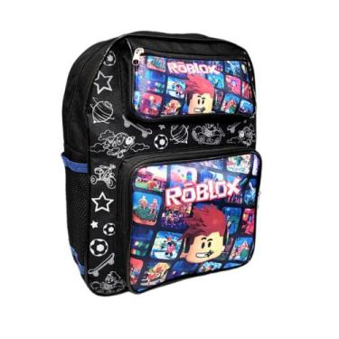 Imagem de Mochila Grande Infantil Escolar Para Meninos Espaçosa De Personagem - 