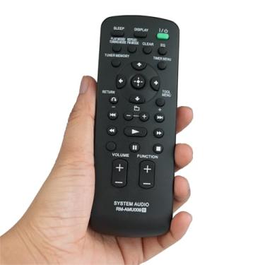 Imagem de RM-AMU009 Replaced Remote for Sony Mini Hi-Fi Component System MHC-EC609iP MHC-EC78Pi MHC-EC68Pi MHC-EC98Pi CMT-CX4iP CMT-MX500i MHC-EC709iP MHC-EC909iP MHC-EC79i CMT-LX20i MHC-EC69i
