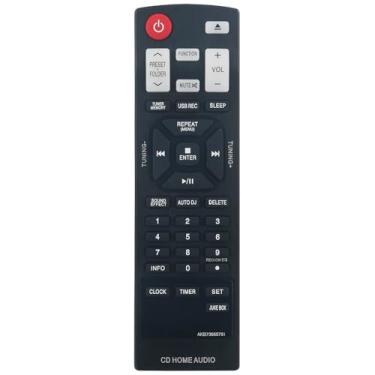 Imagem de AKB73655751 Controle remoto de substituição compatível com LG Mini Hi-Fi System CMS4540W CM9550FB CM9740F CM4341 CM4441 CM4541 CM4550 CM8430 CM4550FB CM8440 CM8440FB CM9540FB CM95440FB 0 CM99 40