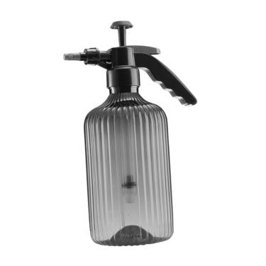 Imagem de Baoblaze Garrafa de pulverizador de mão multifuncional, pulverizador portátil manual do jardim, garrafa de pulverizador de água de pressão para jardinagem rega, Cinza 2l