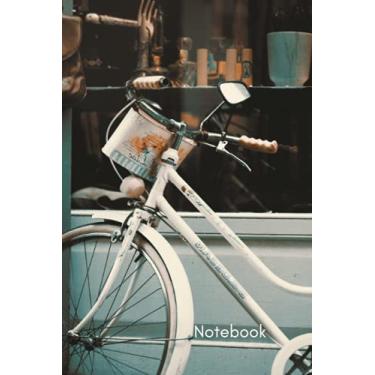 Imagem de Notebook - Vintage Bicycle: A4, Lined Notebook, Planner, Diary, Sketchbook, Writing, Gift, Student, Vintage