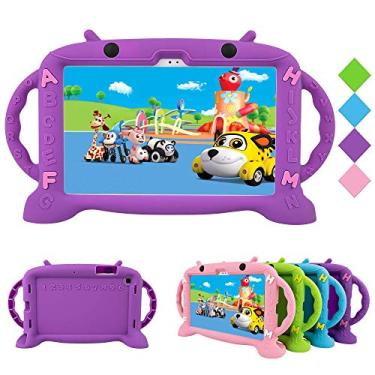 Imagem de CHIN FAI Capa infantil para Samsung Galaxy Tab A7 10,4 polegadas 2020 (SM-T500/T505/T507), capa protetora de silicone macio à prova de choque para crianças para Galaxy Tab A7 10,4 polegadas, versão