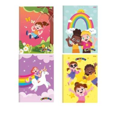 Imagem de Caderno Pimpolhos 96 Folhas Capa Dura Sd (CAPAS SORTIDAS)