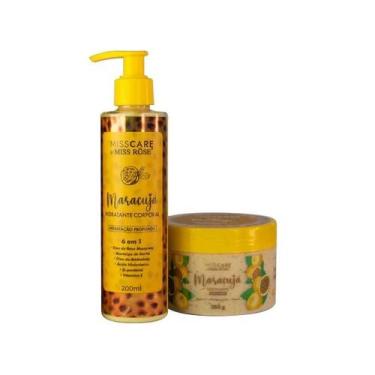 Imagem de Kit Hidratante e Esfoliante Corporal Maracujá Miss Rôse 200g