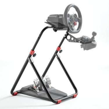 Imagem de RACGTING Suporte para Volante, Compatível com Logitech G29/G920/G923/G27/G25 e Thrustmaster T248X/T248/T300RS/T150, USB, Preto Escuro, Ergonômico, Acessório para Games de Corrida