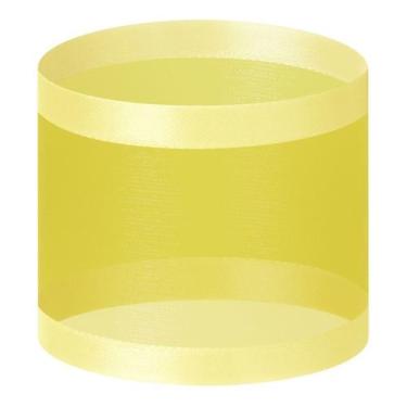 Imagem de Fita De Organza C Cetim 40mm X 10 Metros C/14 Un 140metros - Fitas Reg