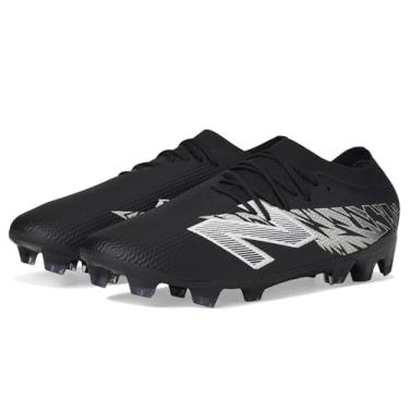 Imagem de New Balance Tênis de futebol unissex Furon Team Fg V8, Preto/Metálico Prata/Branco, 38/41 BR G/GG