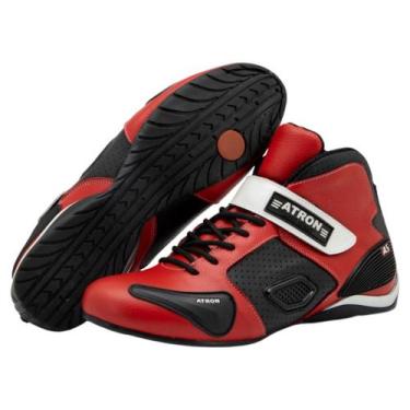 Imagem de Sapatilha De Corrida Kart Stock Car E Fórmula Truck Em Couro - Atron S
