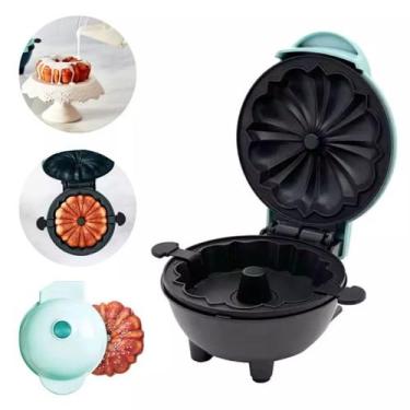 Imagem de Máquina De Fazer Bolos Dash Mini Bundt Assadeira Elétrica Prática Anti