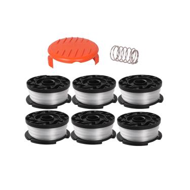 Imagem de Laranvi Carretel de substituição AF100 para Black and Decker AF-100-3ZP AF-100-BKP, 30 pés, 0,065 polegadas, serve para aparador de cordas GH900 GH600 GH610 9 m linha de aparador de 0,2 cm AF-100