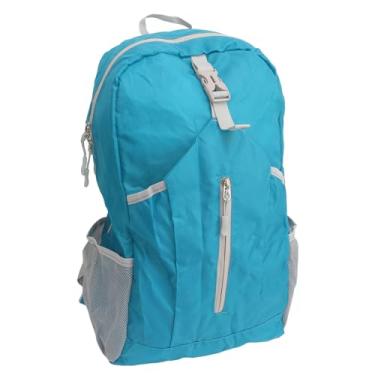 Imagem de Mochila de Caminhada, Pano Oxford Dobrável Grande Capacidade Esportiva Mochila para Viagens de Caminhada (Lago Blue)