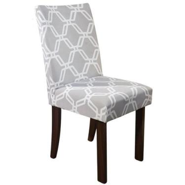 Imagem de Kit 2 Forro de Cadeira Spandex Sala Jantar Geo Premium - Charme do Det