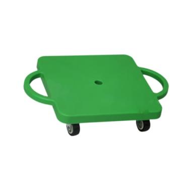 Imagem de Dynwave Sports Scooter Board With Handles Coordenação de Educação Física portátil Multifuncional Sit Down Scooter para Park Backyard, Verde