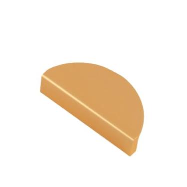 Imagem de Armário de cozinha Armário de armazenamento Puxadores Preto Ouro Armário de cozinha Armário Puxadores Gaveta Maçaneta Porta Móveis Puxador Hardware, laranja grande, 1