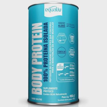 Imagem de Suplemento proteico sem sabor body protein equaliv 450G