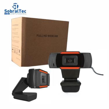 Imagem de Webcam Full Hd 1080 Pixels Usb 2.0 Com Microfone Embutido