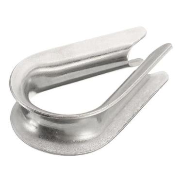 Imagem de Sapatilha leve em Aço Inox Anilha Para Cabo De Aço Corda 4mm - Abrolho