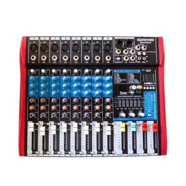 Imagem de Mesa De Som Soundvoice MS 802 EUX