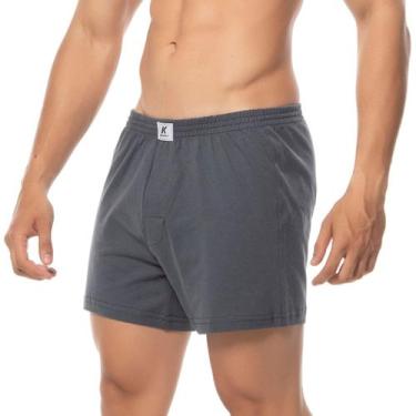 Imagem de Cueca Estilo Samba Canção Keeper Adulto com Abertura Frontal 100 Algod